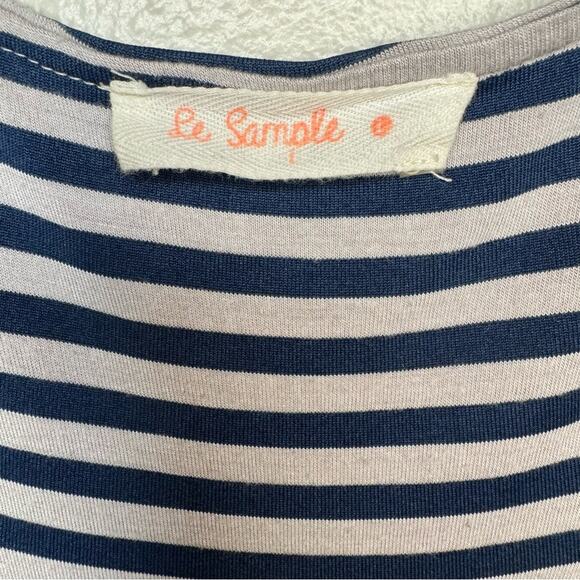 Le Sample Embroidered Racerback Tank Top Women Size Large - Picture 6 of 7